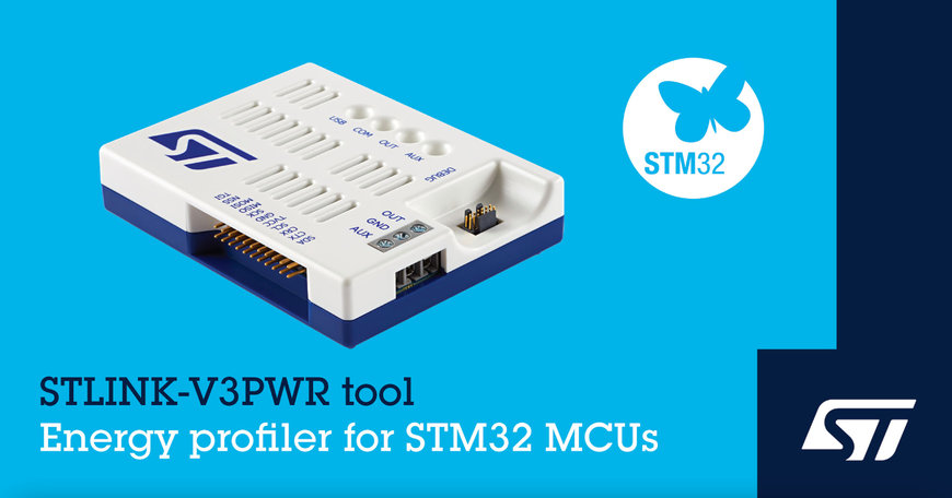 STMICROELECTRONICS REVEALS STM32 PROGRAMMING/DEBUG PROBE